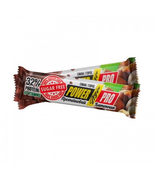 Протеиновый батончик Power Pro 32% Whole Nuts Sugar Free 60g